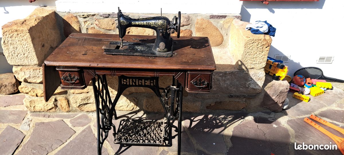 Machine a coudre singer ancienne (image 1)
