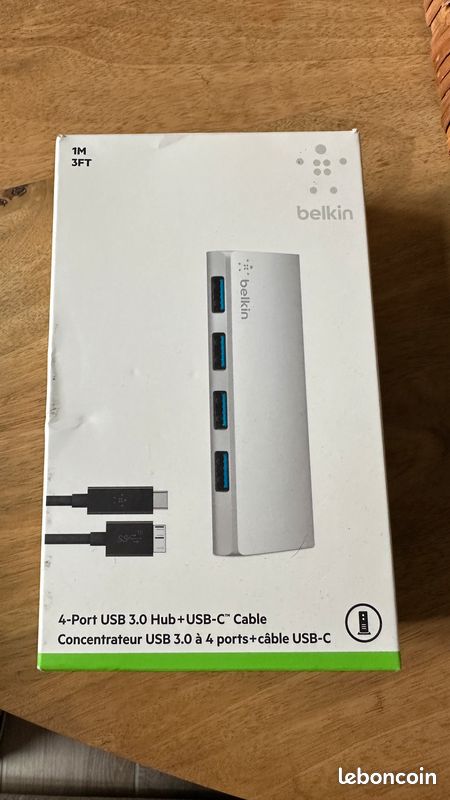 Belkin Hub USB 3.0 à 4 ports avec cable (image 5)