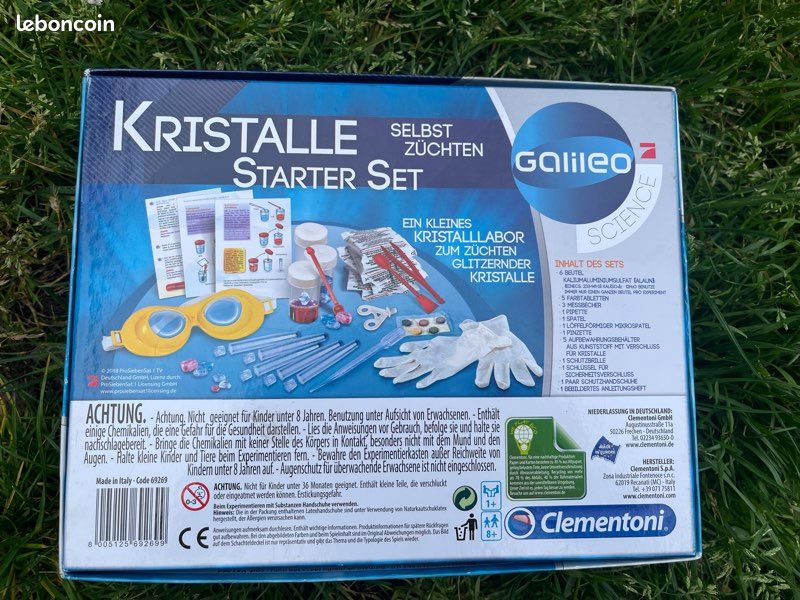Cristal starter set Clementoni (image 2)
