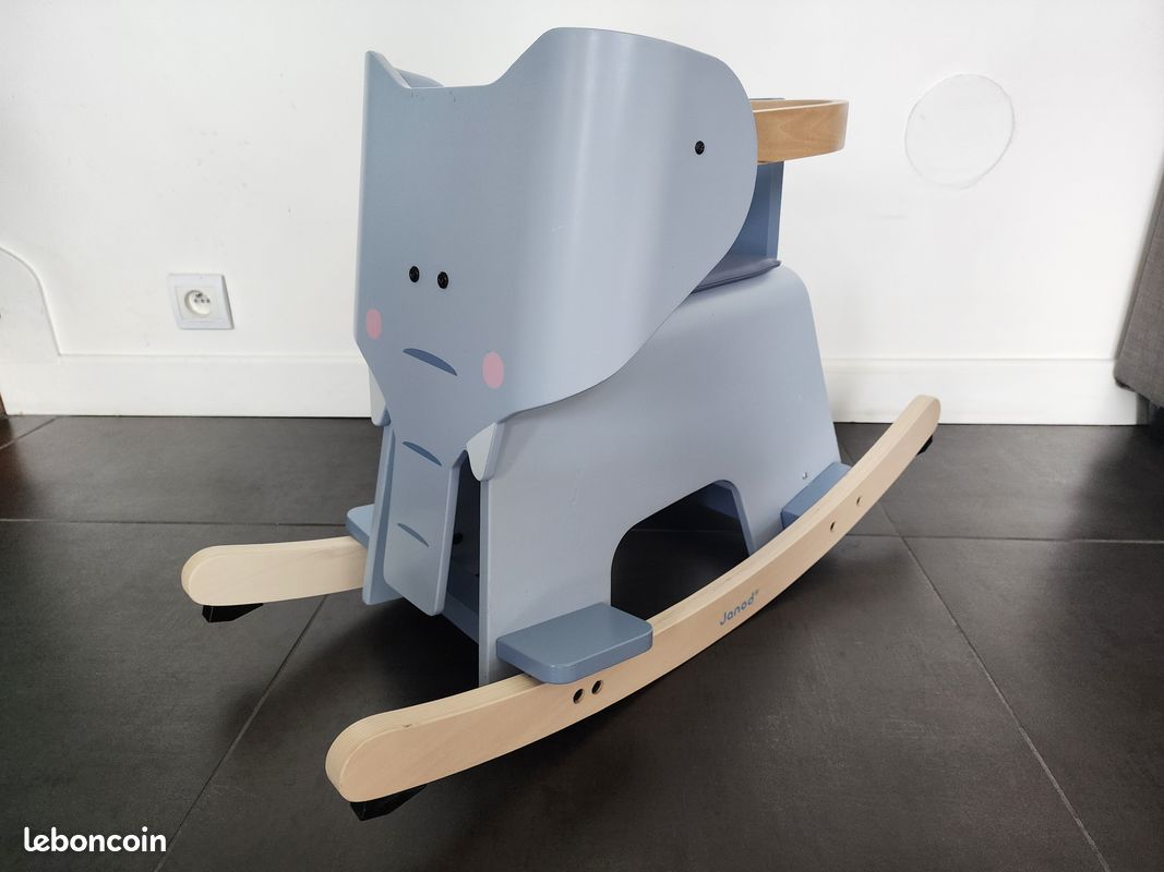 Eléphant à bascule évolutif Janod (image 2)