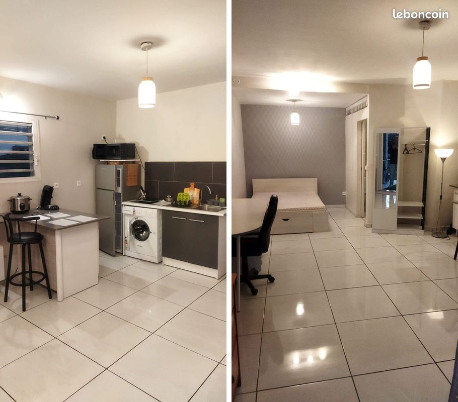 Appartement 1 pièce 24 m² · au Tampon · 24 m² · 550 €/mois