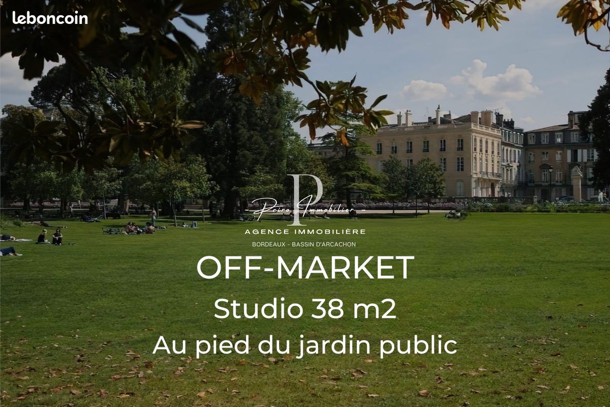 Appartement 1 pièce 38 m² · à Bordeaux · 38 m² · 190 000 €
