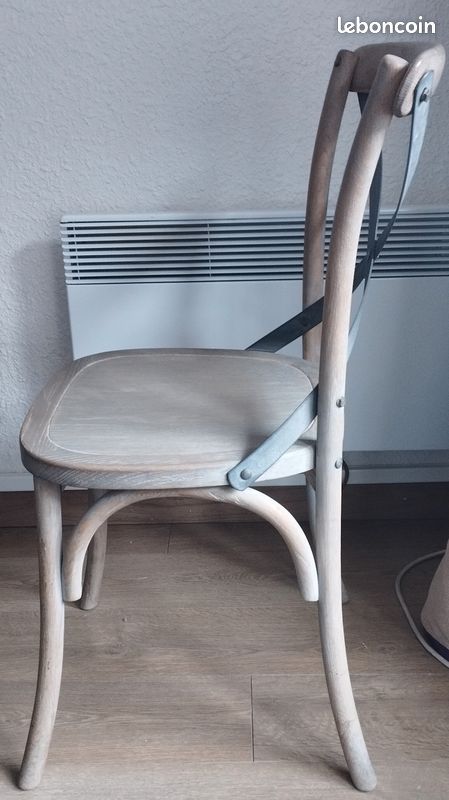 Lot de 4 chaises en bois Pomax (image 3)