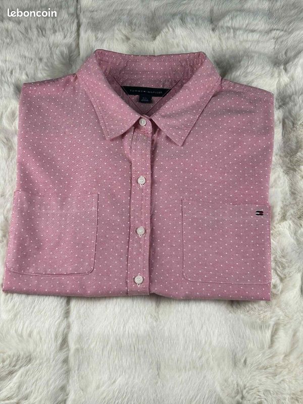Chemise B.D BAGGIES Taille S Rose Et Blanc - Occasion Très Bon état, Thème BD