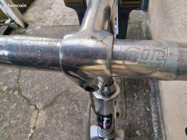 VINTAGE GB ALLOY BICYCLE DROP HANDLEBARS PREMIER MARQUE DE GRANDE Bretagne 4709