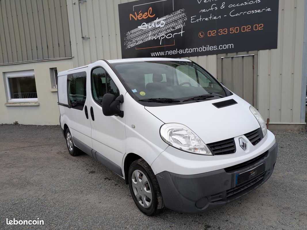 Renault trafic ii l1h1 double cabine 2.0 dci 90ch 5 places bvm6 (image 1)
