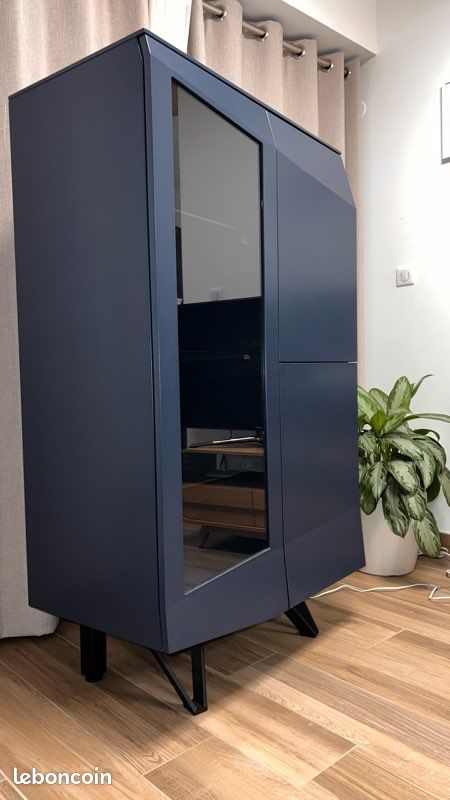 BUFFET MEUBLE DESIGN HAUT GAMME VAISSELIER BAHUT placard armoire bibliothèque (image 9)