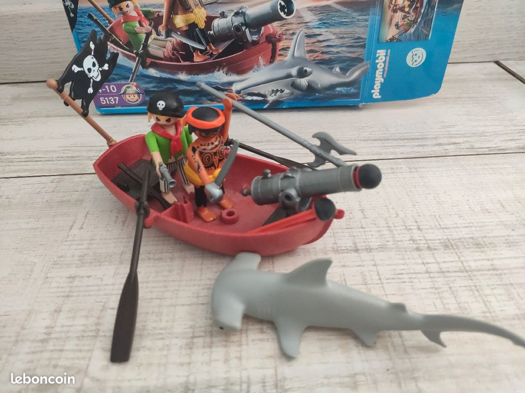 Playmobil 5137 marque des pirates avec requin-marteau (image 3)