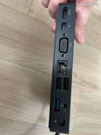 Station D'Accueil Dell WD15 4K Avec Adaptateur 130W USB-C - Pour Ordinateurs Portables Dell Et Compatibles