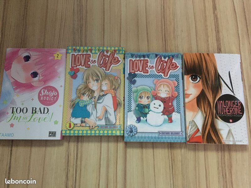 Mangas (love so life, no longer heroïne,...) (image 1)