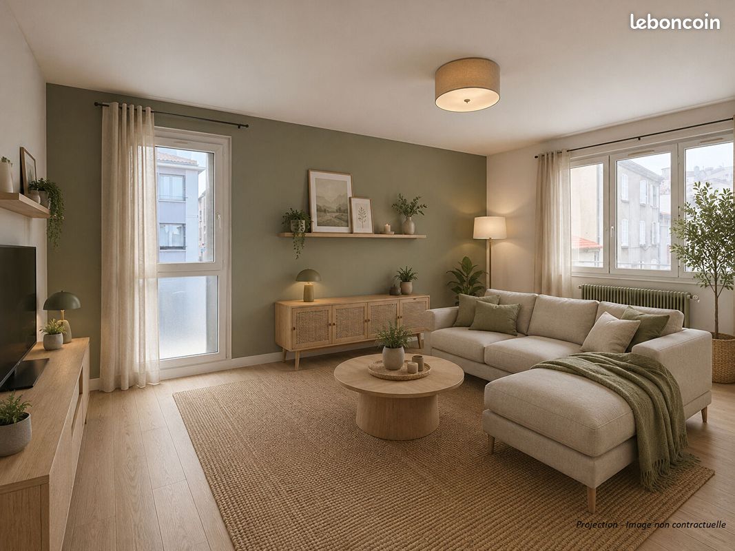 Appartement 3 pièces 66 m² · à Clermont-Ferrand · 66 m² · 92 000 €
