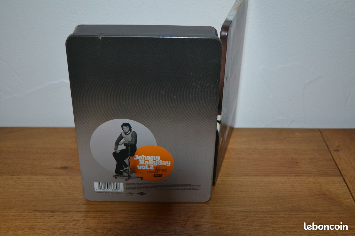 Box métal Johnny Hallyday 3 DVD (image 2)