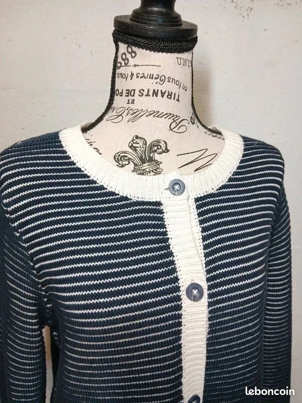 Gilet maille coton La Redoute T40/L – confortable et stylé (image 7)