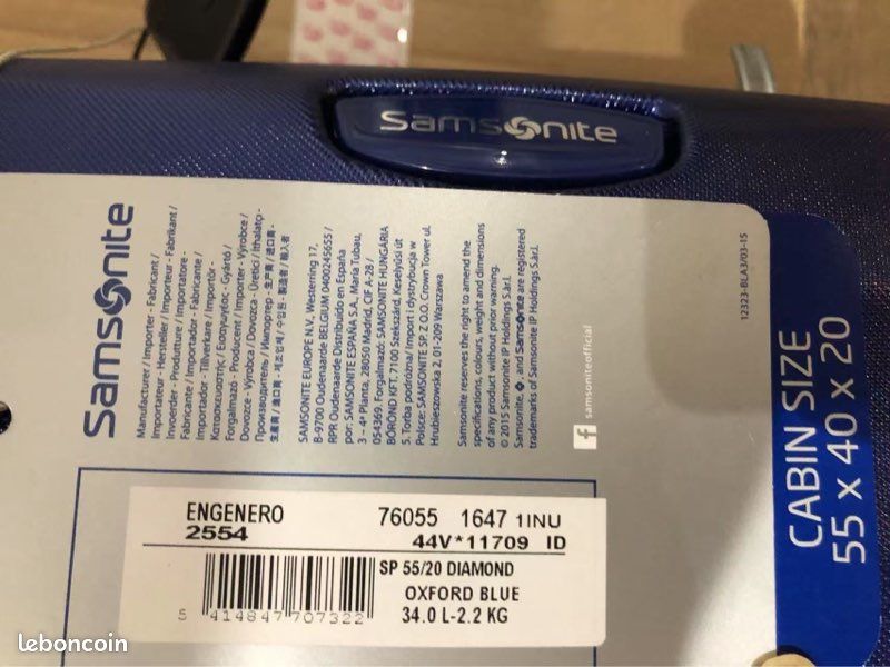 SAMSONITE - Valise cabine Engenero 34L (image 7)
