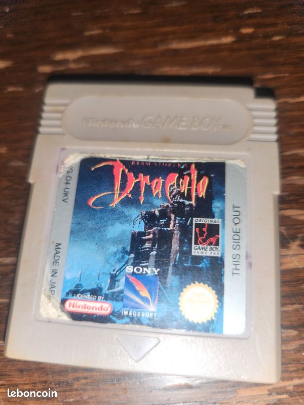 Jeu Game Boy Castlevania Dracula Densetsu - Version Japonaise 1989 - Testé OK