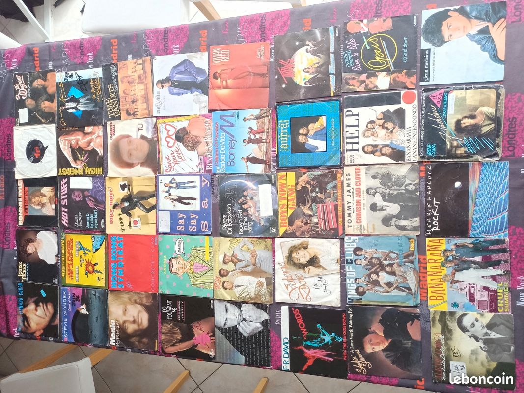 Lot de 280 disques vinyles 45T (image 4)