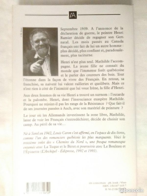 L'outarde Et La Palombe – Louis Caron (image 3)