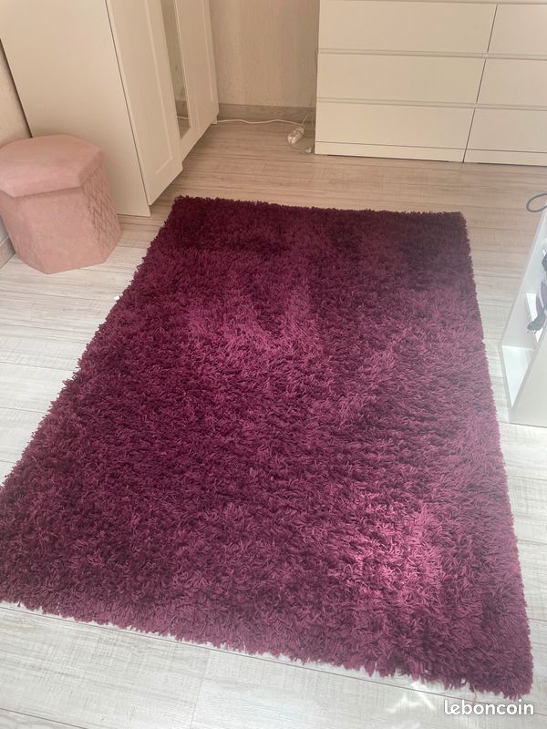 Grand tapis Aubergine (image 1)
