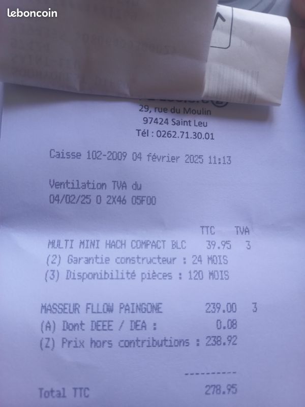 Vend appreil pour jambes lourde (Fllow) (image 2)