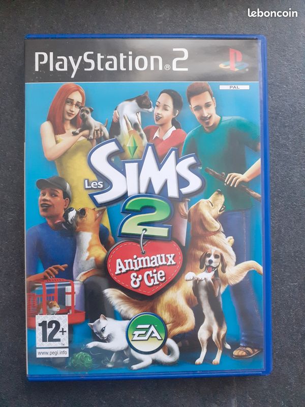 Les Sims 2 Animaux & Cie boite vide + livret (image 1)