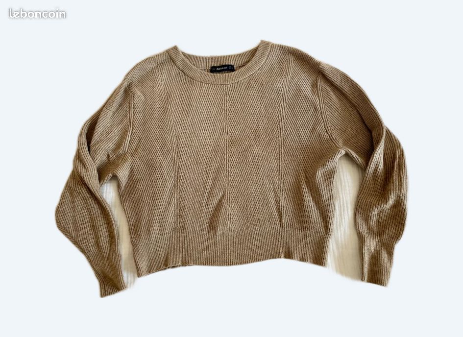 Sweater Pull Manche Chauve Souris Zara Gilet Manche Chauve Gilet