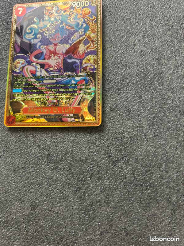 Monkey.D.Luffy (ST31-004) SP Gold OP17 "Les Guerriers Les Plus Puissants Au Monde" 4th Anniversary / FR (image 10)
