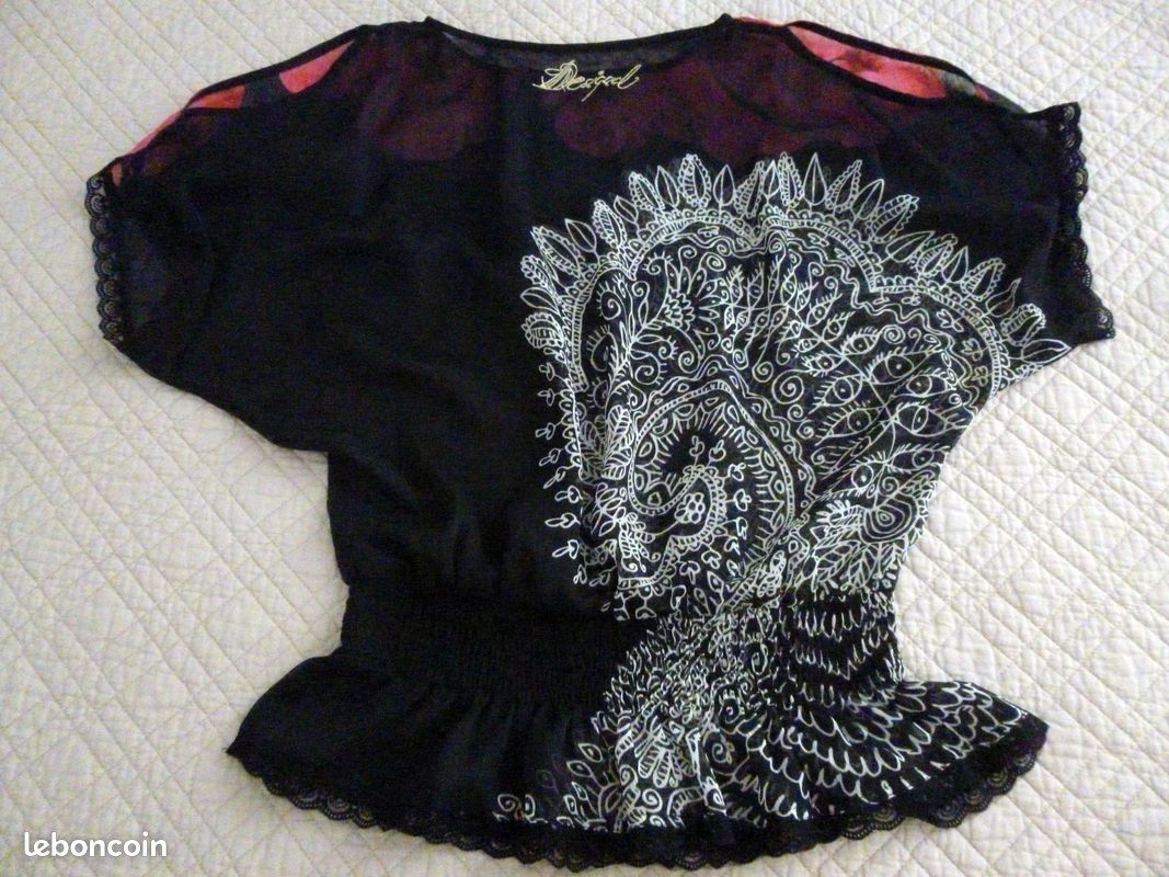 Blouses manches courtes Desigual