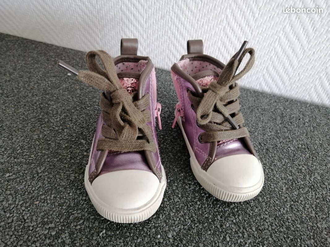 Baskets fille taille 19 (image 5)
