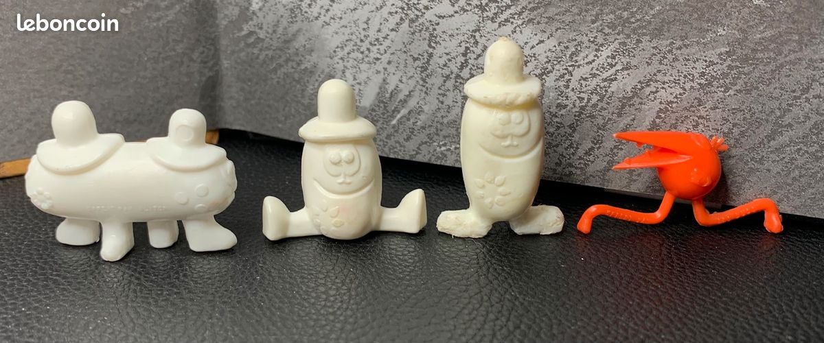 Les Shadoks – Lot De 3 Figurines Premium Buitoni 1969 – Vintage Dont Gibi