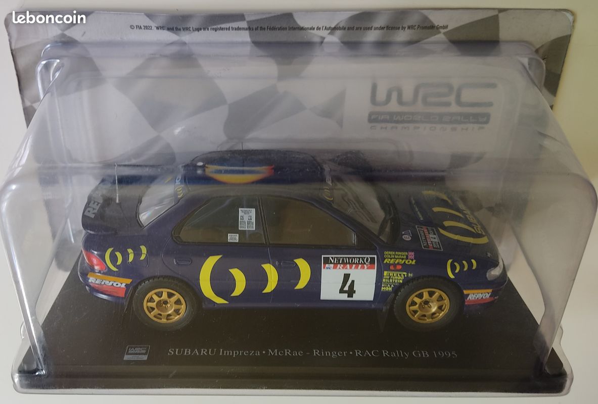 A subasta un Subaru Impreza WRC que pilotó Colin McRae - Periodismo del