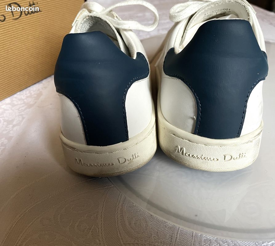 Baskets équestres Massimo Dutti Bamba - Cuir Blanc, Taille 39 EU (8 US), Neuves