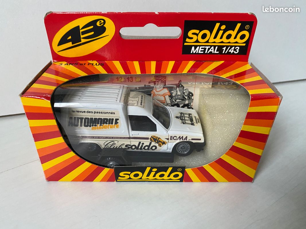 Solido PUB Renault Express Centre de Prévention de Billy