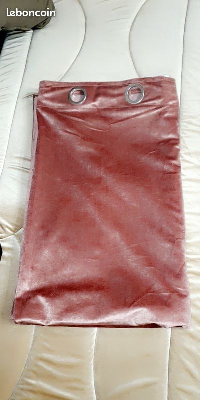 Rideaux neuf 2 panneaux 1m40/2m50 (image 1)