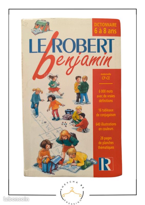 Dictionnaire Le Robert benjamin 6-8 ans comme neuf (image 2)