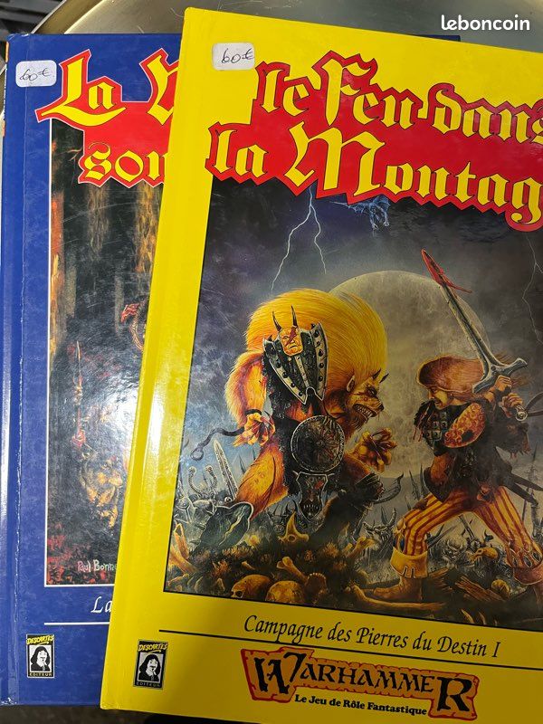 Warhammer tome 1 et 3 de la campagne pierre du destin (image 1)