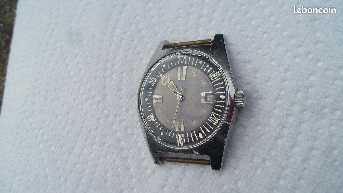 Montre Bracelet ARGOS Mécanique Vintage Années 70 - Mouvement CRC 860 - Fonctionne - Occasion