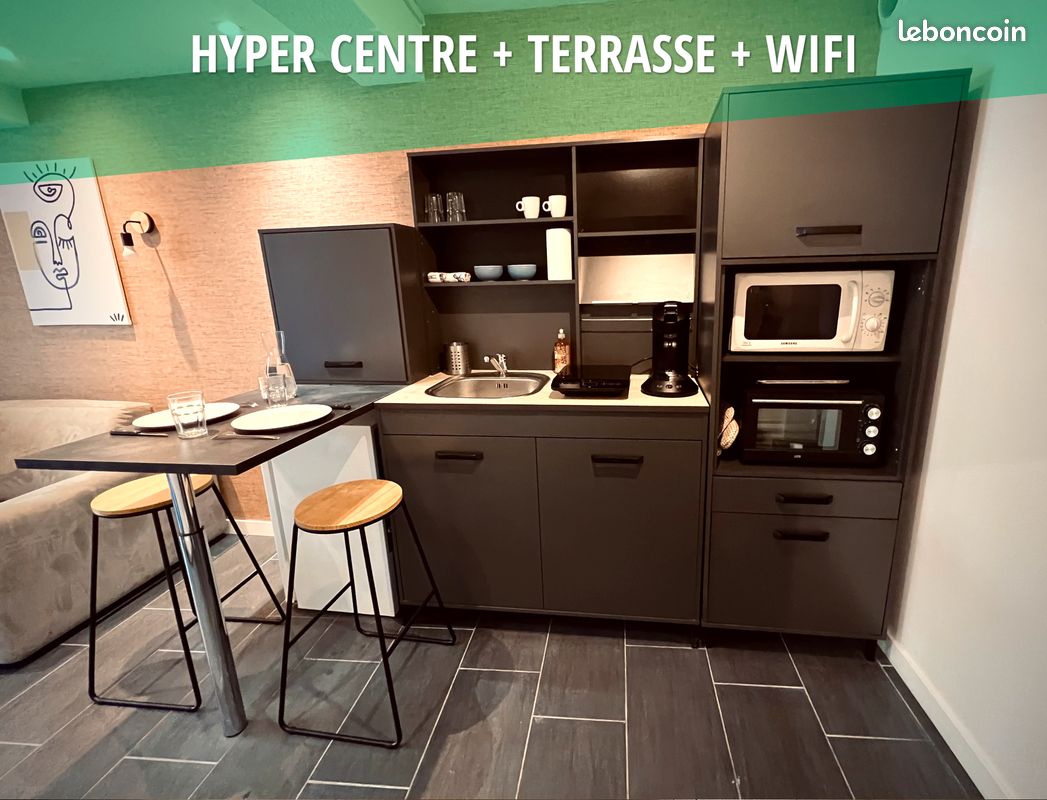 Appartement 1 pièce 22 m² · à Roanne · 22 m² · 550 €