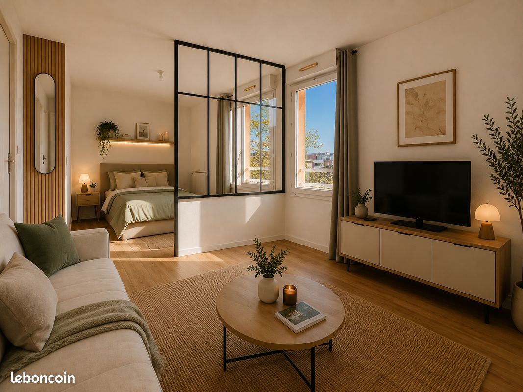 Appartement 1 pièce 31 m² · à Toulouse · 31,1 m² · 90 000 €
