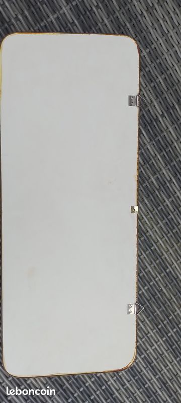 Patère formica blanc 4 crochets doubles 60' vintage (image 4)