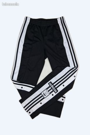 Pantalon Adidas Adibreak Vintage - Taille Small (30"), Boutons Pression, RARE Collector