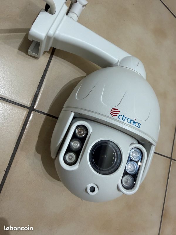 Ctronics Caméra de Surveillance WiFi Extérieure IP Caméra 1080P (image 1)
