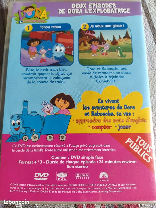 DVD Dora l'exploratrice (image 4)