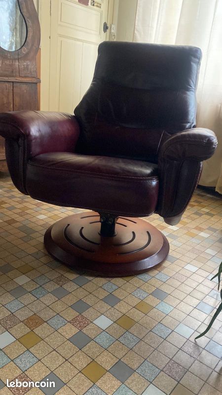 Fauteuil en cuir (image 4)