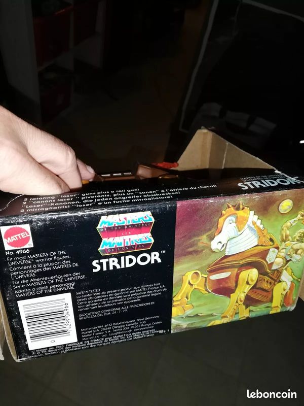 Stridor - Les Maîtres De L'Univers - Mattel 1983 - Figurine Avec Boîte