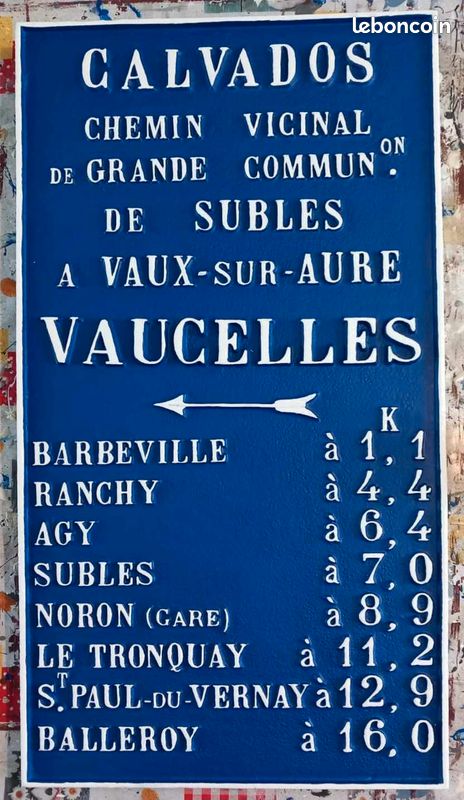 ANCIENNE PLAQUE DE Rue Emaillee EUR 20,00 - FR