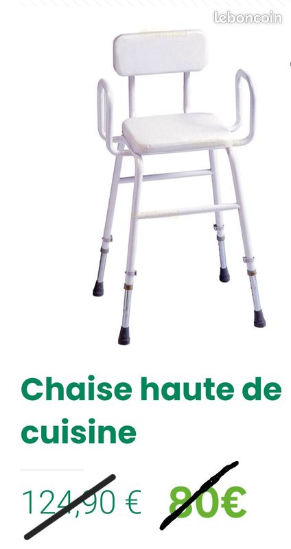 Chaise haute de cuisine reglable (image 3)