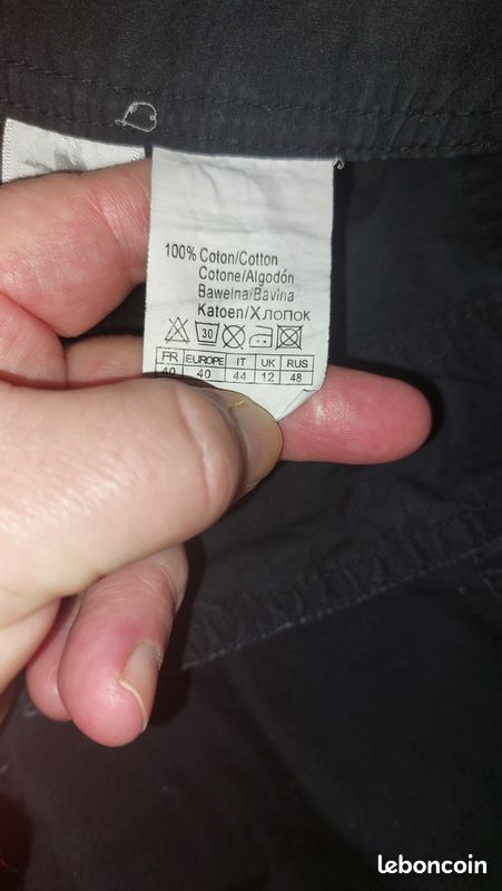 Short noir femme taille 40 marque camaieu Vêtements