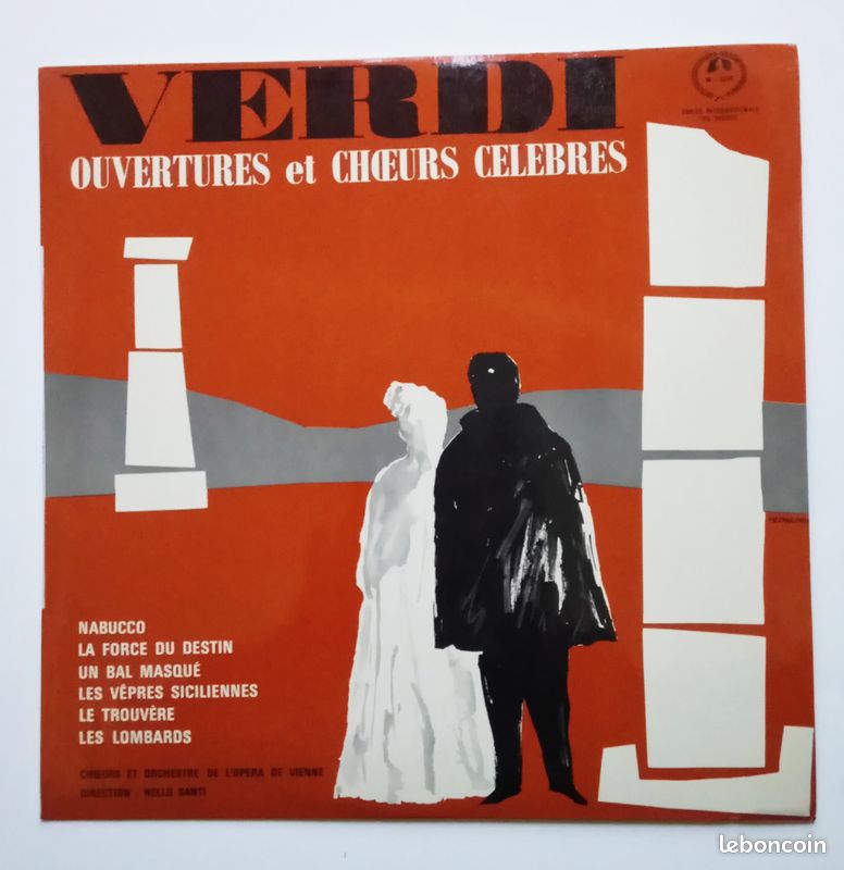 Lot de 4 vinyles Wagner Rossini Verdi ouvertures (image 2)