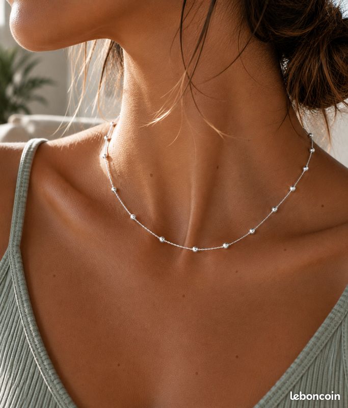Collier Perlina girl en argent 925 (image 1)