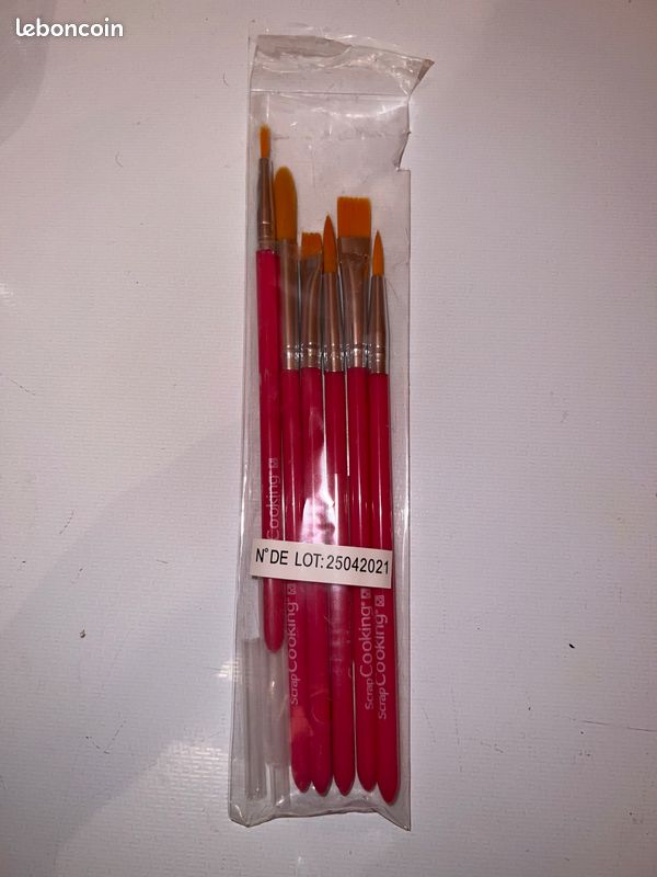 Pinceaux pâte à sucre (image 2)